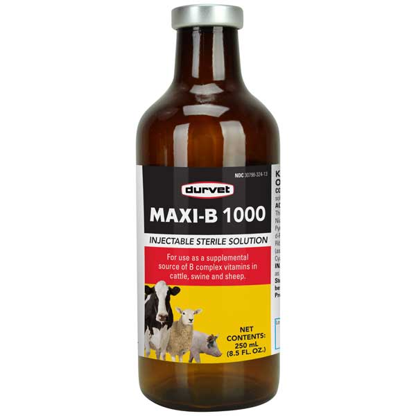 buy b12 injection duravet review Durvet, Vitamin B Complex, High Level, 250 mL vitamin deficiency How It Works Because B Durvet Maxi-B 1000 - Prime