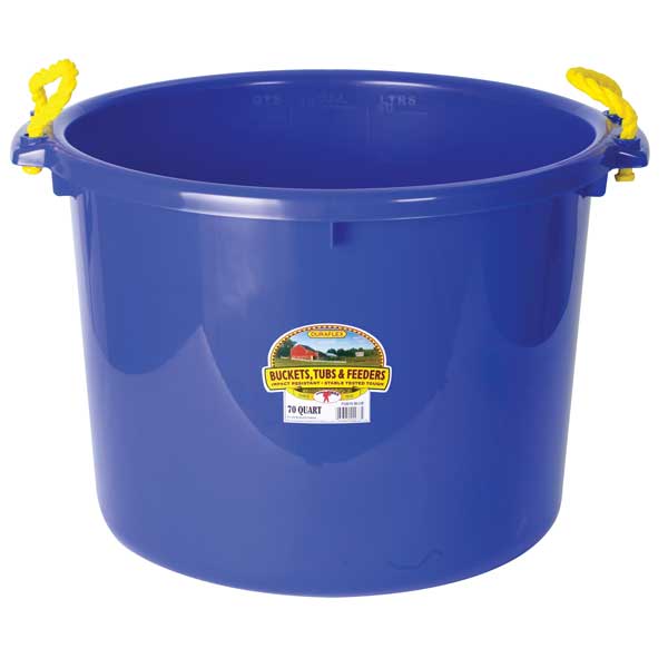 Little Giant 70 Quart Outdoor Polyethylene Muck Tub Multi Purpose