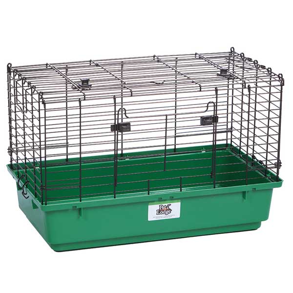 Pet Lodge Plastic Bottom Rabbit Cage Prime Pet Vet Supply