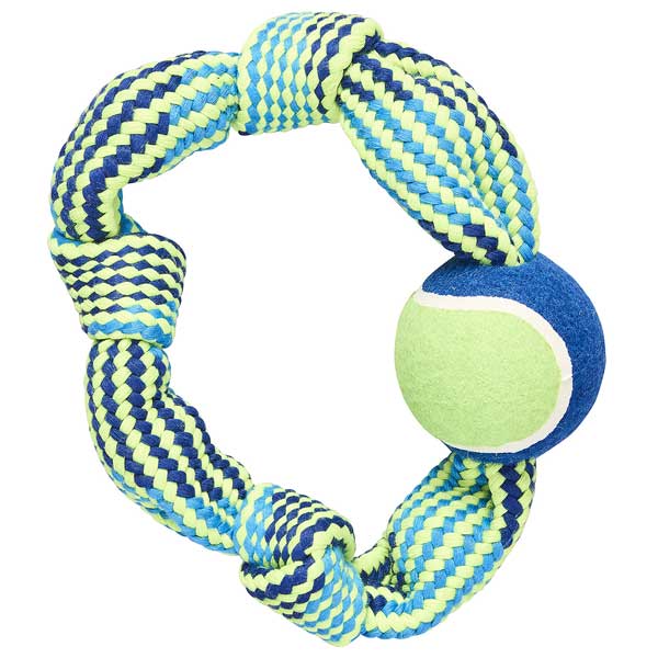 Spot Colorful Rope Knot Ring